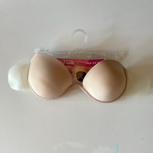 Maidenform Nude strapless wingback bra